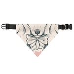 Princess Poodle Print Over The Collar Dog Bandana