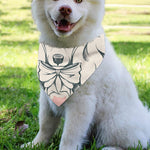 Princess Poodle Print Over The Collar Dog Bandana