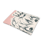 Princess Poodle Print Pet Cooling Mat Cover