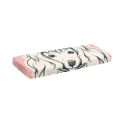 Princess Poodle Print Piano Keyboard Cover