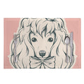 Princess Poodle Print Placemat