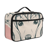 Princess Poodle Print Portable Lunch Bag