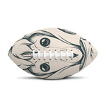 Princess Poodle Print Rugby Ball