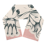 Princess Poodle Print Scarf