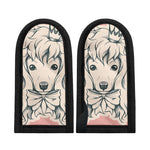 Princess Poodle Print Skillet Handle Cover