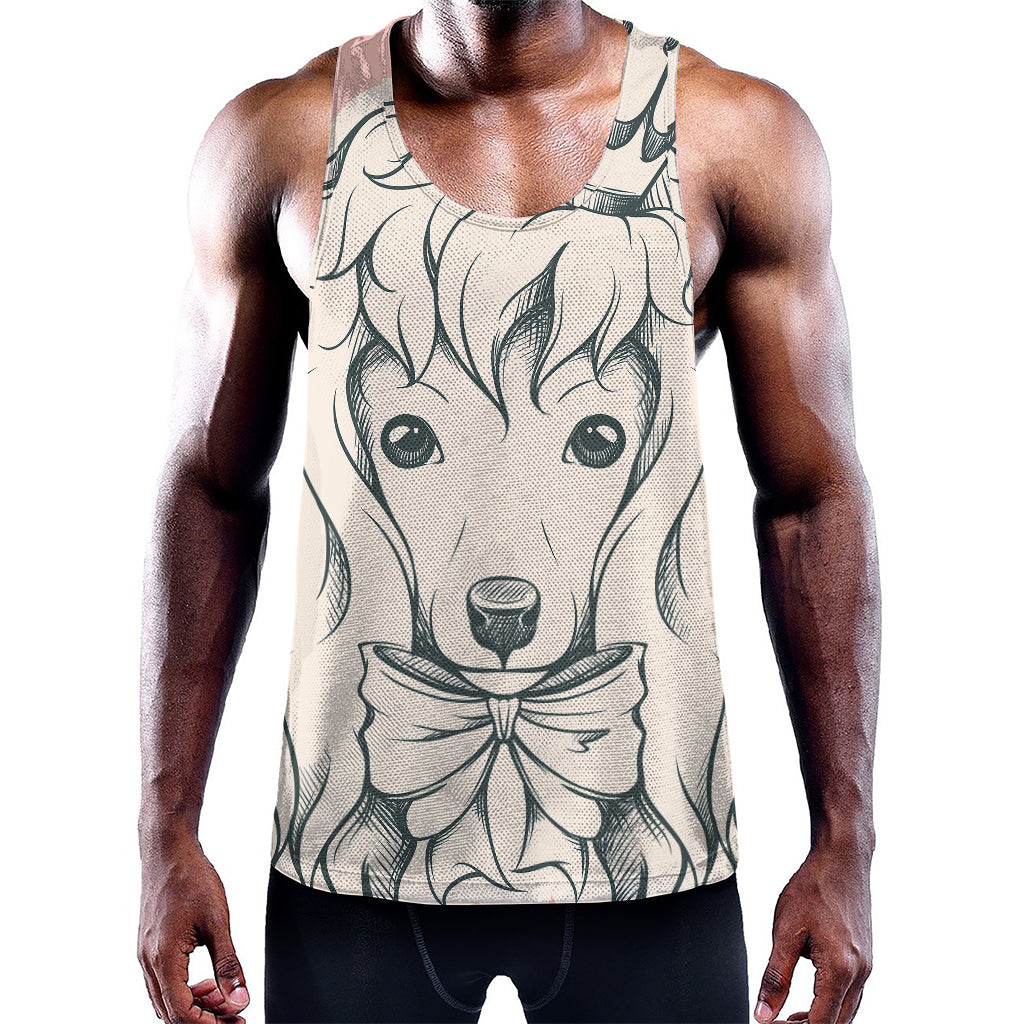 Princess Poodle Print Training Tank Top