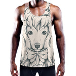 Princess Poodle Print Training Tank Top