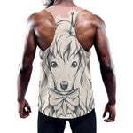 Princess Poodle Print Training Tank Top