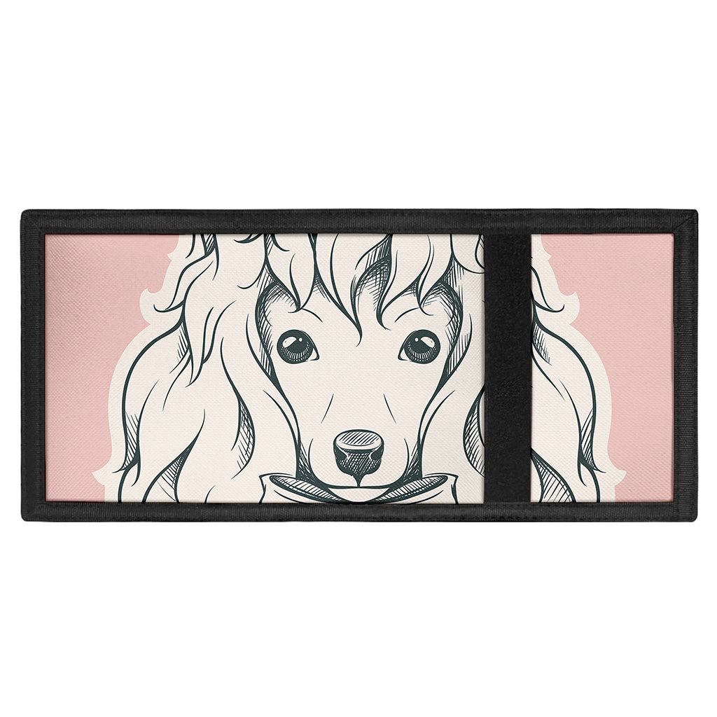 Princess Poodle Print Trifold Wallet