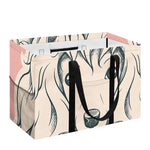 Princess Poodle Print Utility Tote Bag