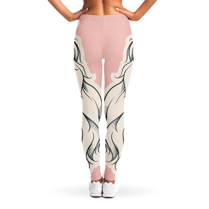 Princess Poodle Print Women's Leggings