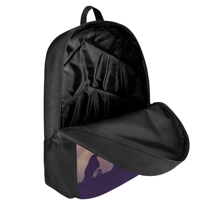 Pro Golf Swing Print 17 Inch Backpack