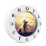 Pro Golf Swing Print Alarm Clock
