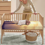 Pro Golf Swing Print Baby Crib Sheet