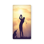 Pro Golf Swing Print Baby Crib Sheet