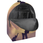 Pro Golf Swing Print Backpack
