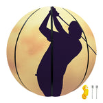Pro Golf Swing Print Basketball