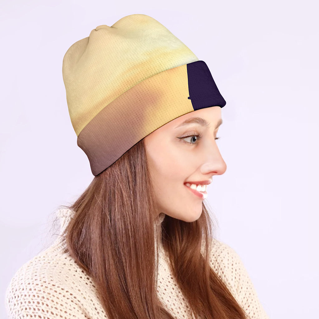 Pro Golf Swing Print Beanie