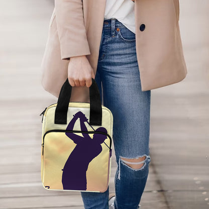 Pro Golf Swing Print Bible Tote Bag