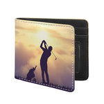 Pro Golf Swing Print Bifold Wallet