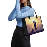 Pro Golf Swing Print Canvas Tote Bag