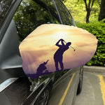 Pro Golf Swing Print Car Side Mirror Covers