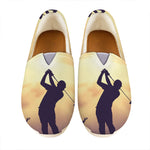 Pro Golf Swing Print Casual Shoes