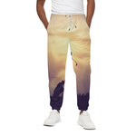 Pro Golf Swing Print Cotton Pants