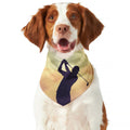 Pro Golf Swing Print Dog Bandana