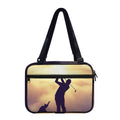 Pro Golf Swing Print Double Strap Bible Bag