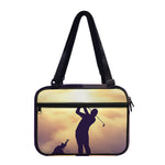 Pro Golf Swing Print Double Strap Bible Bag