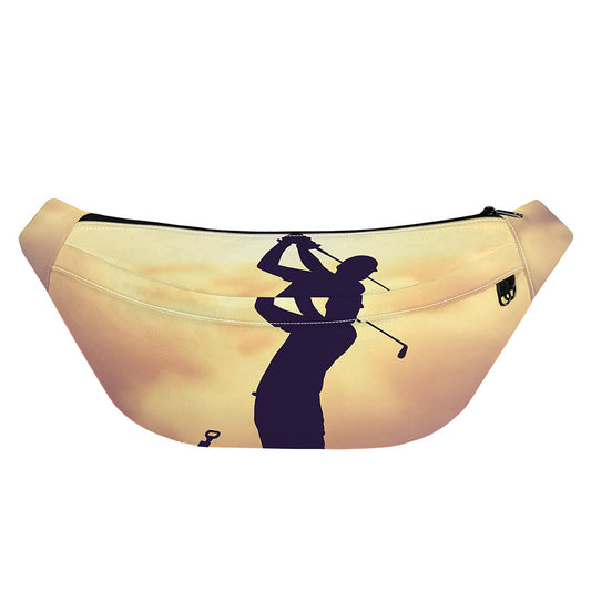 Pro Golf Swing Print Fanny Pack