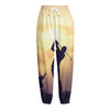 Pro Golf Swing Print Fleece Lined Knit Pants