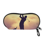 Pro Golf Swing Print Glasses Case
