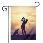 Pro Golf Swing Print House Flag