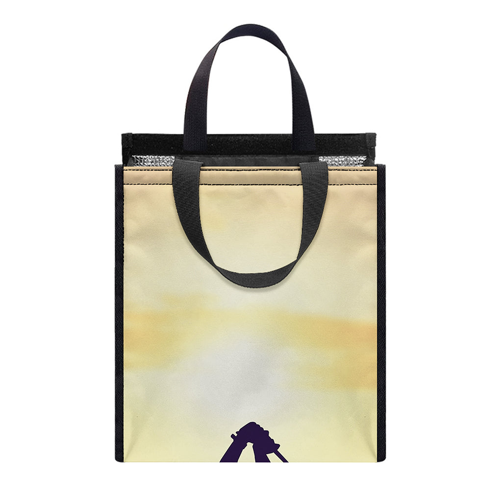 Pro Golf Swing Print Insulated Lunch Tote