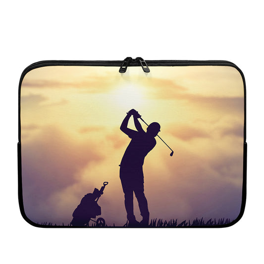Pro Golf Swing Print Laptop Sleeve