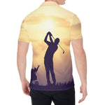 Pro Golf Swing Print Men's Shirt