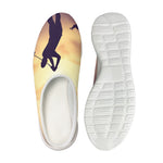 Pro Golf Swing Print Mesh Casual Shoes