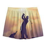 Pro Golf Swing Print Mesh Shorts