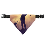 Pro Golf Swing Print Over The Collar Dog Bandana