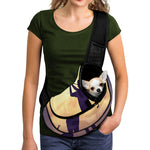 Pro Golf Swing Print Pet Sling Carrier