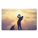 Pro Golf Swing Print Polyester Doormat
