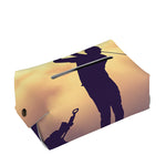 Pro Golf Swing Print Rectangle Tissue Box Cover