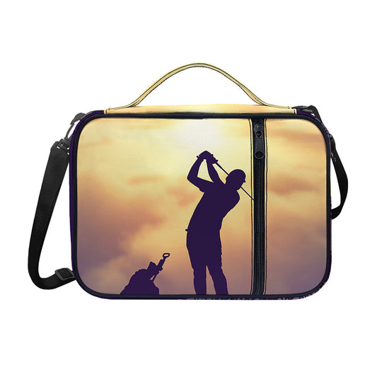 Pro Golf Swing Print Shoulder Strap Bible Bag