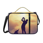 Pro Golf Swing Print Shoulder Strap Bible Bag