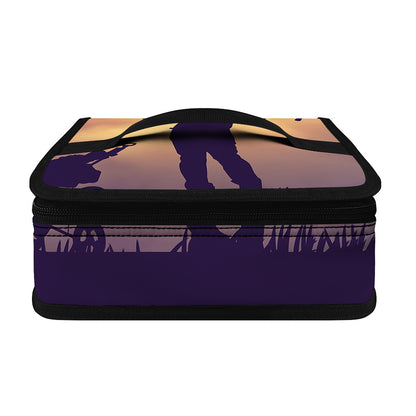 Pro Golf Swing Print Small Lunch Bag
