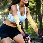 Pro Golf Swing Print Sun Protection Arm Sleeves