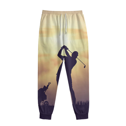 Pro Golf Swing Print Sweatpants