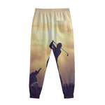 Pro Golf Swing Print Sweatpants